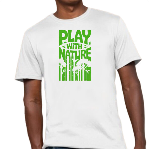 Camiseta Unissex Play with nature - Imagem 4