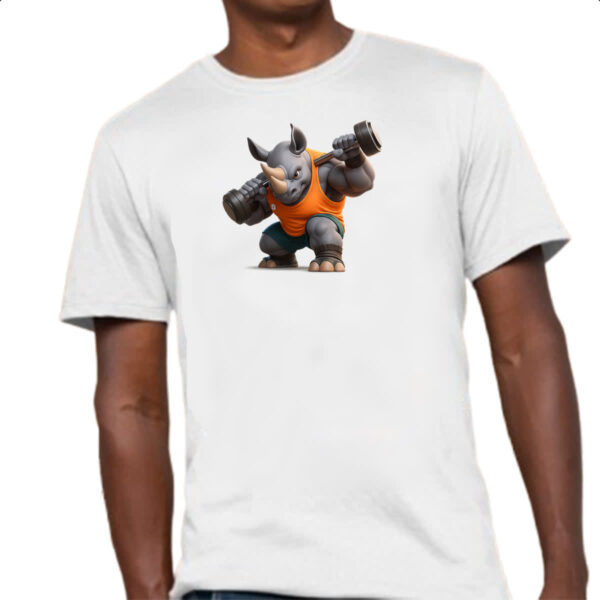 Camiseta Unissex Rinoceronte Maromba - Imagem 4