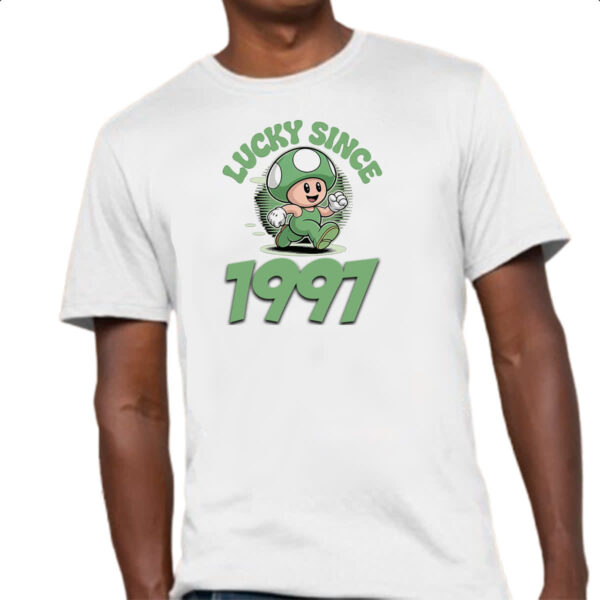 Camiseta Unissex Lucky Since 1997 - Imagem 4