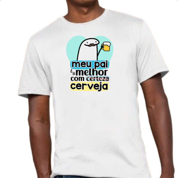 Camiseta Unissex Dia dos Pais Flork Certeza - Imagem 4