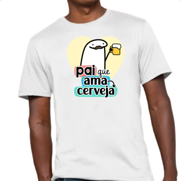 Camiseta Unissex Dia dos Pais Flork Cerveja - Imagem 4
