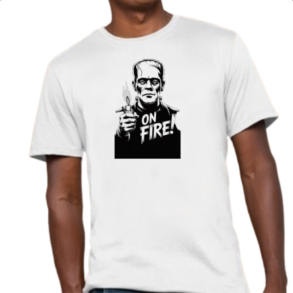 Camiseta Unissex Frank On Fire - Imagem 4