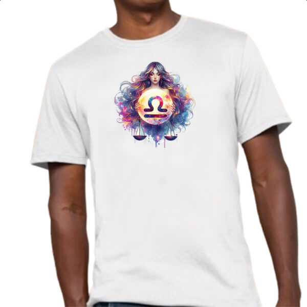 Camiseta Unissex Signo Diva de Libra - Imagem 4