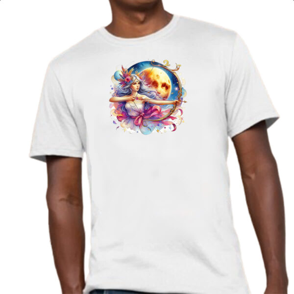 Camiseta Unissex Signo Diva de Sagitario - Imagem 4
