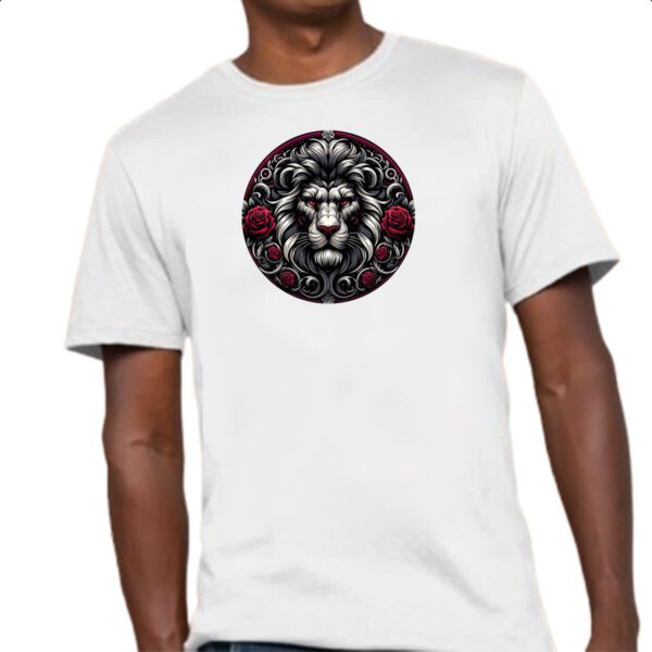 Camiseta Unissex Signo Gotico de Leao - Imagem 4