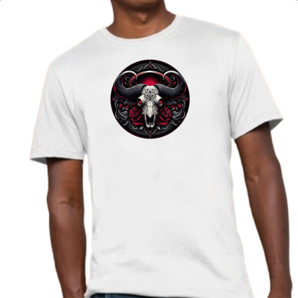 Camiseta Unissex Signo Gotico de Touro - Imagem 4