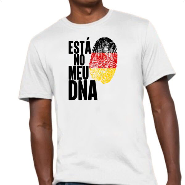 Camiseta Unissex Esta no meu DNA Alemanha - Imagem 4