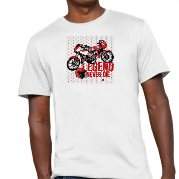 Camiseta Unissex RX-Z Legend Never Die - Imagem 4