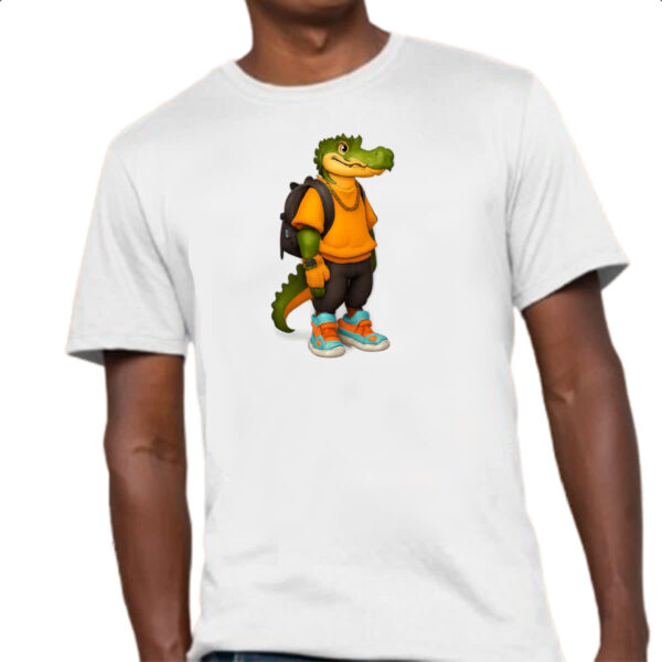 Camiseta Unissex Jacare aventureiro - Imagem 4