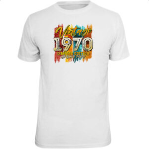 Camiseta Unissex Vintage 1970 Limited Edition