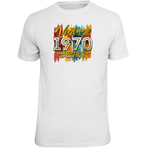 Camiseta Unissex Vintage 1970 Limited Edition