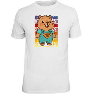 Camiseta Unissex Capivara Paizao Super Pai 2