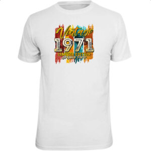 Camiseta Unissex Vintage 1971 Limited Edition