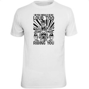 Camiseta Unissex Motorcycle Rinding You