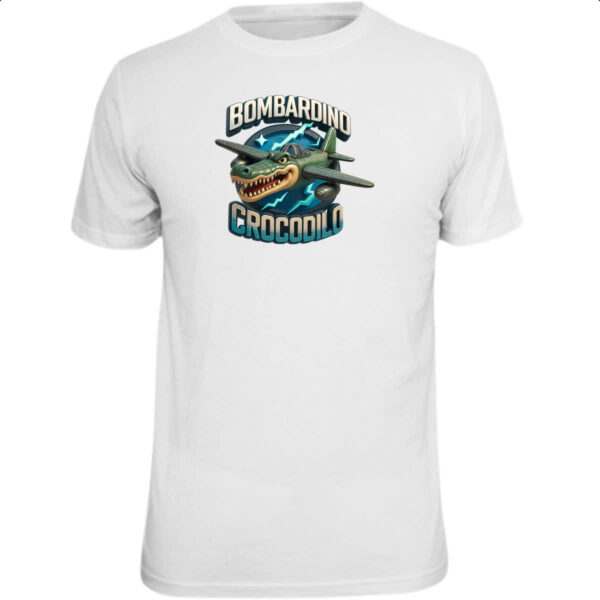 Camiseta Unissex Bombardino Crocodilo
