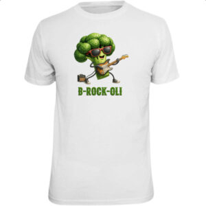 Camiseta Unissex Brocolis Rock Roll