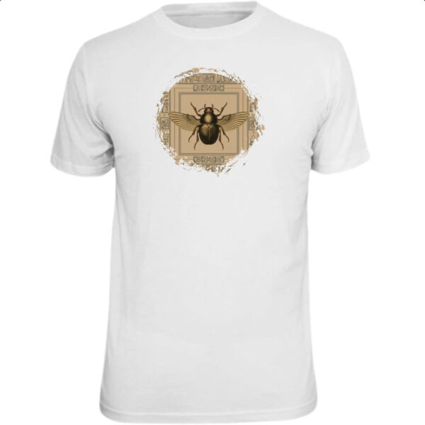 Camiseta Unissex Pergaminho Escaravelho