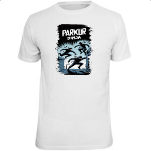 Camiseta Unissex Parkur Ninja