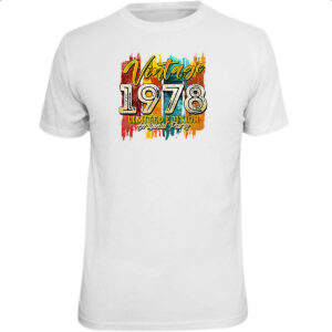 Camiseta Unissex Vintage 1978 Limited Edition