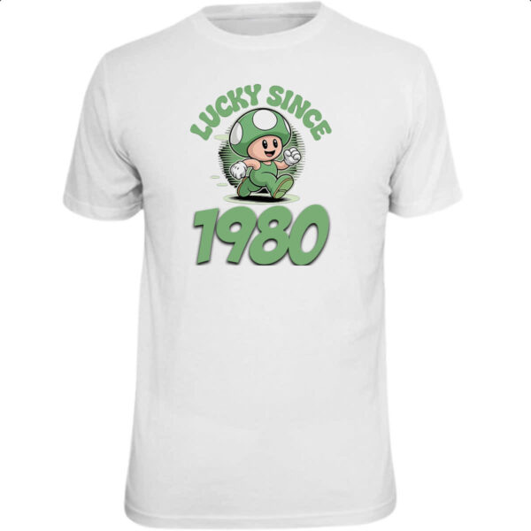 Camiseta Unissex Lucky Since 1980