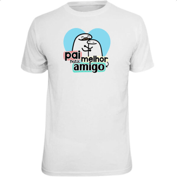 Camiseta Unissex Dia dos Pais Flork Amigo