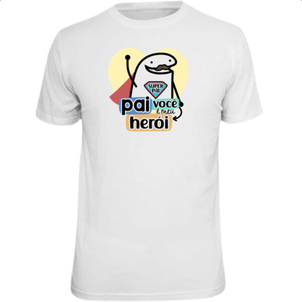 Camiseta Unissex Dia dos Pais Flork Heroi