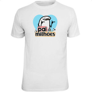 Camiseta Unissex Dia dos Pais Flork Milhoes