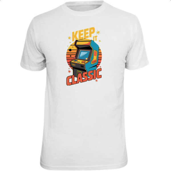 Camiseta Unissex Arcade Keep it Classic