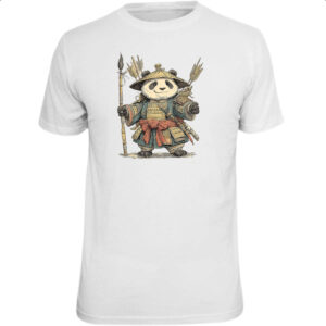 Camiseta Unissex Panda Samurai