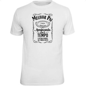Camiseta Unissex Melhor pai edicao especial
