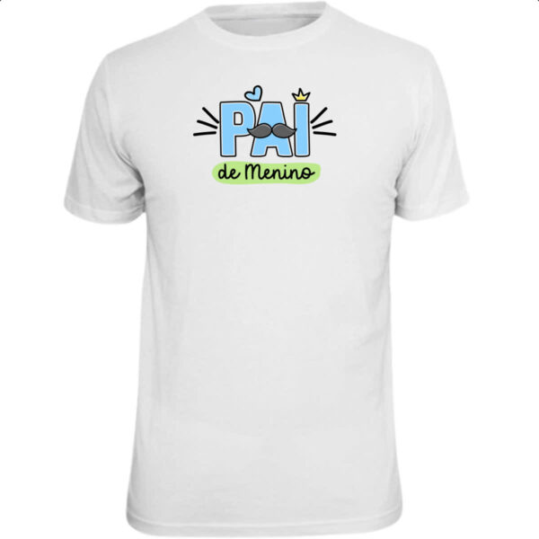 Camiseta Unissex Pai de Menino