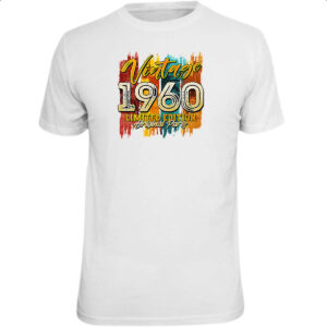 Camiseta Unissex Vintage 1960 Limited Edition