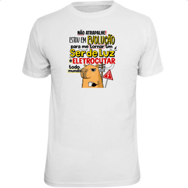 Camiseta Unissex Capivara Ser de Luz