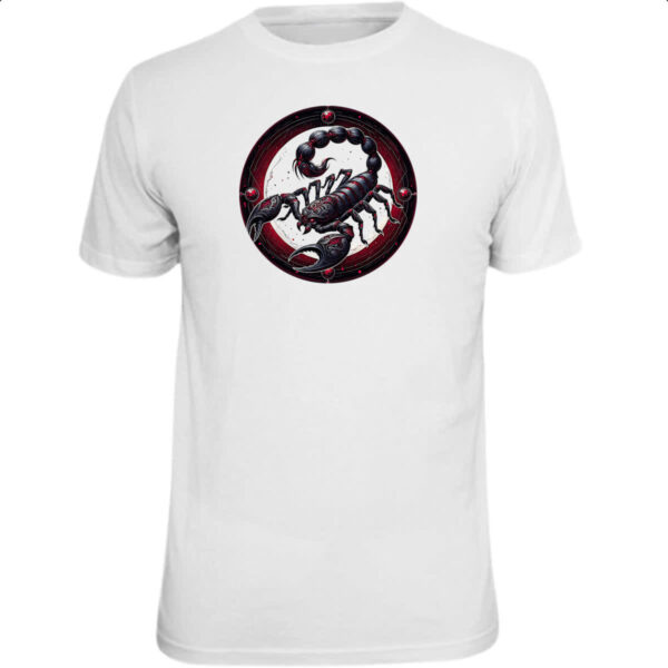 Camiseta Unissex Signo Gotico de Escorpiao