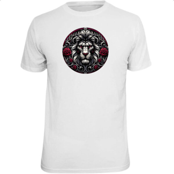 Camiseta Unissex Signo Gotico de Leao