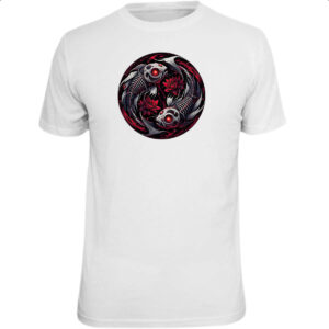Camiseta Unissex Signo Gotico de Peixes