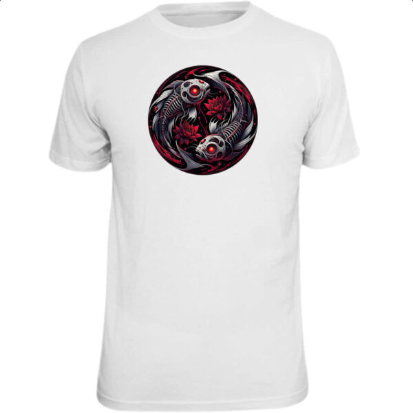 Camiseta Unissex Signo Gotico de Peixes