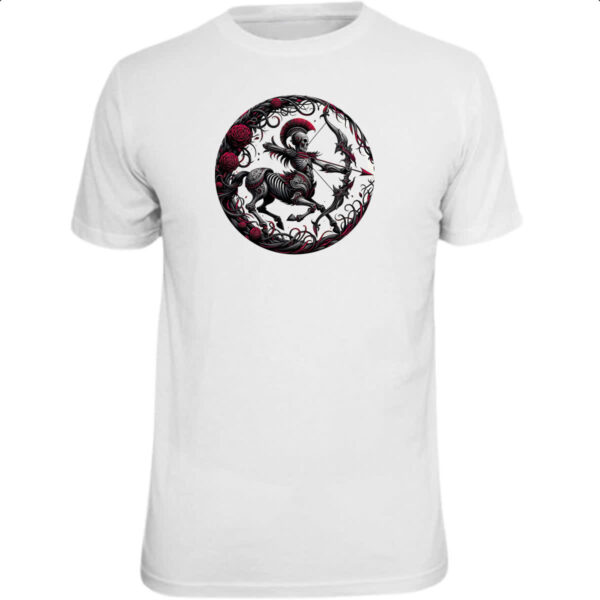 Camiseta Unissex Signo Gotico de Sagitario