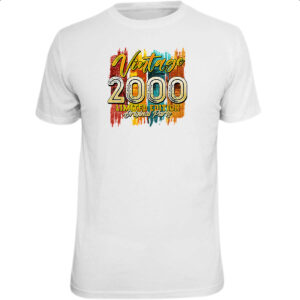 Camiseta Unissex Vintage 2000 Limited Edition