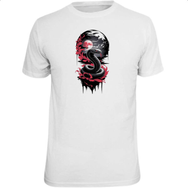 Camiseta Unissex Mamba Negra Red Moon