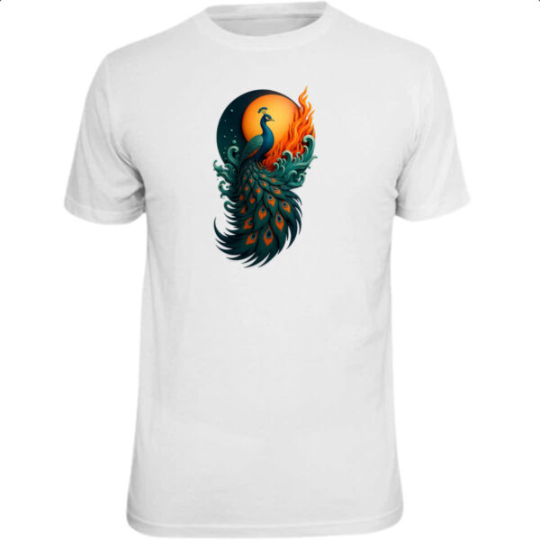Camiseta Unissex Pavao sunset arte