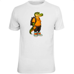 Camiseta Unissex Jacare aventureiro