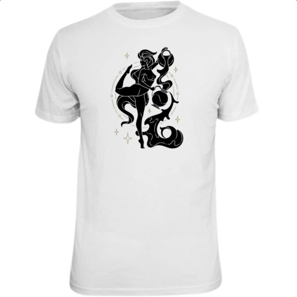 Camiseta Unissex Signo Yoga Aquario