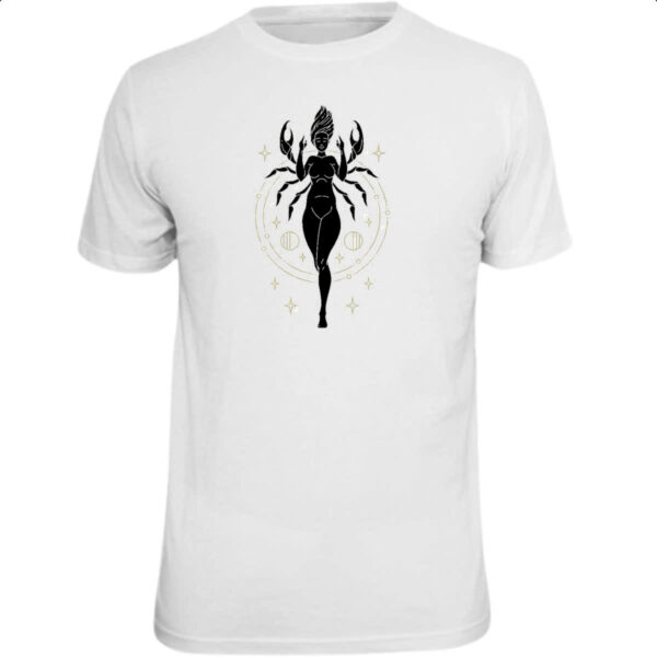 Camiseta Unissex Signo Yoga Cancer