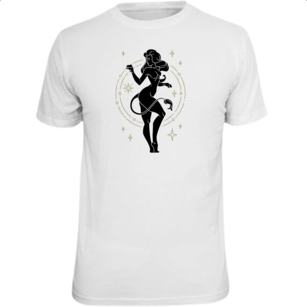 Camiseta Unissex Signo Yoga Leao