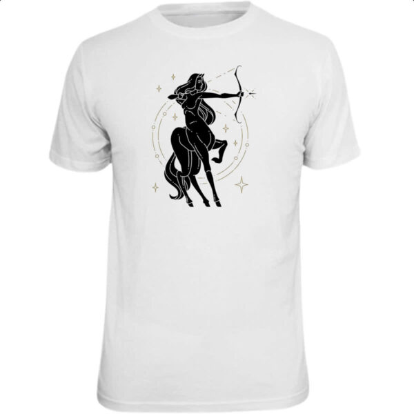 Camiseta Unissex Signo Yoga Sagitario