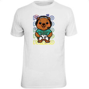 Camiseta Unissex Capivara Paizao Gamer