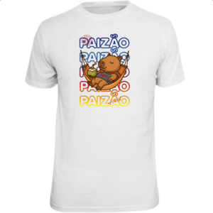 Camiseta Unissex Capivara Paizao Relax