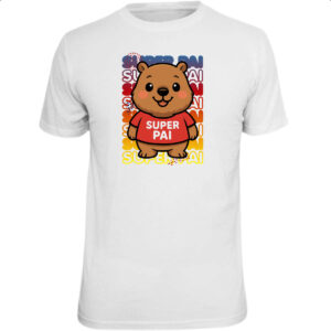 Camiseta Unissex Capivara Paizao Super Pai 1