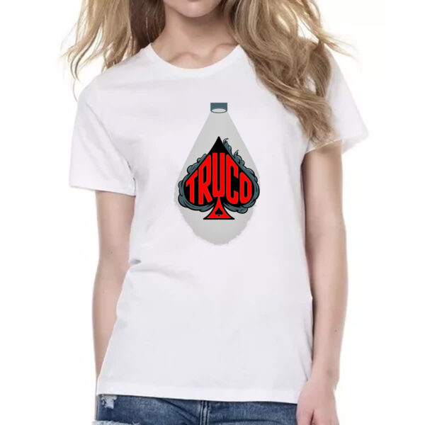 Camiseta Baby Look Truco holofote - Imagem 2